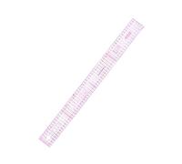KFGISD, 54 CM Plastic Sewing Straight RulerTailor Shared Double Side MetricTransparent Yardstick Patchwork Cloth Cutting PINK Ruler Set,Rulers