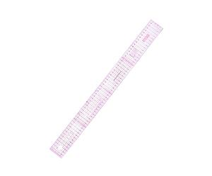 KFGISD, 54 CM Plastic Sewing Straight RulerTailor Shared Double Side MetricTransparent Yardstick Patchwork Cloth Cutting PINK Ruler Set,Rulers