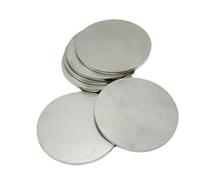 KFGISD, 5pcs 0. 4mm 1mm 1. 5mm 2mm 2. 5mm 3mm 4mm Thickness,Round Metal Plates(50mm*4mm)