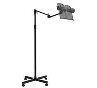 KFGISD, Adjustable Tablet Floor Stand with Wheels - Heavy Duty Multi-Function Book Stand for Reading, Laptops, Textbooks, Recipes, and Music Pianos,Computer Stands