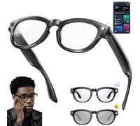 KFGISD, AI Glasses (Photo Taking + Video Recording + Call), With Hd 200w Pixel Camera + Speaker, Auto-Tinting Lenses, Sync Apps,Smart Glasses