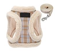 KFGISD, And Lead Soft Vest Padded Pet Puppy Harness Leash Set Adjustable For Small Medium Dogs Blue M,Dog Carrier(Gray,S)