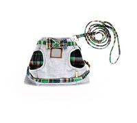 KFGISD, And Leash Green Samll Walking Harness Jacket Leash Set M,Dog Carrier(XS)