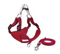 KFGISD, And Leash Red Pet Dog Reflective Harness Vest Harness And Leash Set For Small Medium Dogs Puppy L,Dog Carrier(M)
