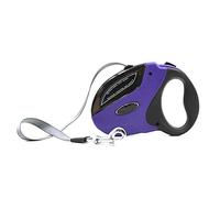KFGISD, Automatic Dog Leash Lead Pet Automatic Extending Dog Leash 5M 50Kg Retractable Traction Rope Walking Lead,Dog Traction Leash(Purple)