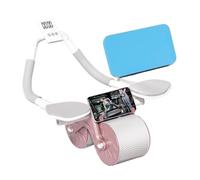 KFGISD, Automatic Rebound Abdominal Wheel Roll Belly Abdominal Muscle Training High Load-bearing 100kg,Fitness Abdominal Wheel(Pink)