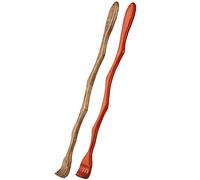 KFGISD, Back Scratchers,Wood Creative Arc Structure Long Handle, Hand Polished Hand Shape ing Tool with Holes, Birthday Present ，Itch Scratcher