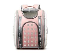 KFGISD, Backpack for Cat Puppy Space Capsule Bubble Airline Approved Waterproof Backpack,Pink,Pet Backpacks