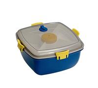KFGISD, Bento Picnic 6 Grid Salad Dressing Container Lunch Box Set Stude,Lunch Boxes,Lunch Boxes(Blue)