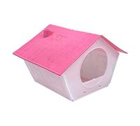 KFGISD, Bird Cage Decoration Plastic Birds Nest Parrot Cage Box Bird House Parrot Bedroom Decorative Supplies,Birdhouse(Pink)