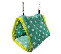 KFGISD, Bird Nest House Bird Cages Nests Pets Parrot Hammock Bird Hanging Bed House Plush Winter Warm Cage Nest Tent A S,Birdhouse(A,L)