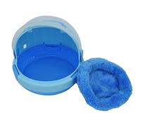 KFGISD, Bird Nest House Bird Space Capsule Portable Warm Parrot Outing Cage Bird Brooding Bird Warm Nest Small Bird Nest Blue,Birdhouse(Blue)