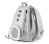 KFGISD, Bubble Carrier Airline Approved Designed for Travel Hiking Walking Outdoor for Cats and Puppies,Gray,Pet Backpacks