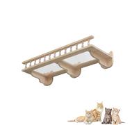 KFGISD, Cat Climbing Frame, Cat Perch, Cat Villa, Space Capsule, Jumping Platform, Glass Plank Road, DIY Combination,Cat Climbing Frame(S8)