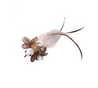 KFGISD, Cat Toys Handfree Feather Cat Wand With Bell Powerful Suction Cup Kitten Interactive Hunting Exercise Toy 1Pcs 08,Cat Toys