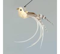 KFGISD, Cat Toys Handfree Feather Cat Wand With Bell Powerful Suction Cup Kitten Interactive Hunting Exercise Toy 1Pcs 29,Cat Toys