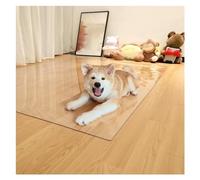 KFGISD, Clear PVC Rug Protector Cover Transparent Floor Protector Mat 80/100/120/140cm Wide, 1.5mm Thick, for Table/Chair/Pet,Transparent Desktop Protector(80x250cm(2.6ftx8ft))