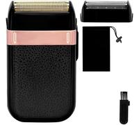 KFGISD, Clipper Electric Shaver Men's Razor Beard Trimmer Shaver for Men Portable Shaving Machine Hair Clipper Facial Epilator,Razors(Black No Box)