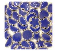 KFGISD, Creative Ceramic Mosaic Tiles DIY Hobbies Craft Art Handmade Decorative Materials Various Mixes Irregular Mini Mosaic Tile 100g,Mosaic Tiles(H)