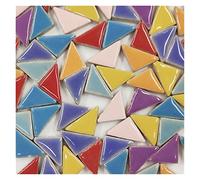 KFGISD, Creative Ceramic Mosaic Tiles DIY Hobbies Craft Art Handmade Decorative Materials Various Mixes Irregular Mini Mosaic Tile 100g,Mosaic Tiles(U)