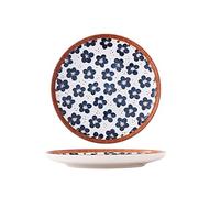 KFGISD, Divided Dinner Plates,The Diet Control Plate,Dinner Plates, Steak Dinner Plate Set of 2, Ceramic Pasta Plate, Side Plates,Plates(8inc)