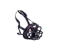 KFGISD, Dog Allows Panting,Drinking And Training,With Strong Plastic Muzzle Basket,For Training Medium,Large Aggressive Reactive Dogs,Dog Muzzle Cover(Alloy Buckle,No.6)
