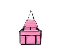 KFGISD, Dog Car Seat Pet Car Mat Waterproof Breathable Multicolor Travel Folding Hammock Pet Bag Carrying,Car Dog Seats(Pink)