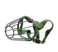 KFGISD, Dog Muzzle,Adjustable Nylon Strap,The Headstrap Design Prevent Take Off,Prevent Eating Biting Chewing Dog Mouth Guard Cover,Dog Muzzle Cover(No.1)