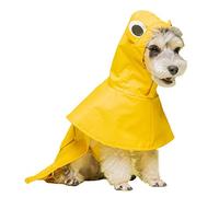 KFGISD, Dog Rain Jacket Innovative Waterproof Cloak Dog Rain Jacket Convenient Easy Wear Dog Raincoat Pet Supplies,Rain Coat for Dogs(Yellow,M)
