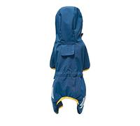 KFGISD, Dog Raincoat All-Inclusive Four-Legged Waterproof Rain Poncho Rainy Pet Clothes Small And Medium-Sized Dog,Rain Coat for Dogs(Blue,L)