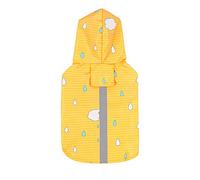 KFGISD, Dog Raincoat Waterproof Dog Clothes Pet Reflective Hooded Raincoat for Small Large Dogs Rain Coat Pets Waterproof Raincoat Cloth,Rain Coat for Dogs(Yellow,L)