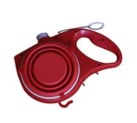 KFGISD, Dog Retractable Lead Leash Red Durable Dog Leash Automatic Retractable Nylon Dog Leash,Dog Traction Leash