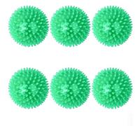 KFGISD, Dog Toys Cat Puppy Sounding Toy Squeaky Tooth Cleaning Ball Training Pet Teeth Chewing Toy Thorn Balls 6Pcs Red 9Cm ，Dog Toys(Green 9cm)