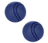 KFGISD, Dog Toys Rubber Ball Bite Resistant Ball Toy For Dogs Puppy Teddy Pitbull Solid Ball Pet Supplies 2Pcs Red S ，Dog Toys(Blue XL)