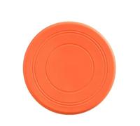 KFGISD, Dog Toys Silicone Flying Saucer Dog Game Flying Discs Resistant Chew Puppy Interactive Training Supplies 2Pcs Red ，Dog Toys(Orange)