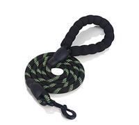 KFGISD, Durable Dog Leash Lead Blue Reflective Durable Large Dog Leash Training Running Rope Medium Big Dog Collar Leashes Red,Dog Traction Leash(Green)