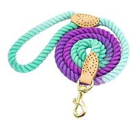 KFGISD, Durable Dog Leash Lead Violet Dog Leash Rope Nylon Small Medium Large Dogs Leashes Long Heavy Duty Puppy,Dog Traction Leash