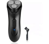 KFGISD, Electric Shaver Razor Shaving Machine for Men Face Beard Trimmer Wet-Dry Dual Use Waterproof Washable Rotary Shaver,Razors(Black)