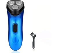 KFGISD, Electric Shaver Razor Shaving Machine for Men Face Beard Trimmer Wet-Dry Dual Use Waterproof Washable Rotary Shaver,Razors(Blue)