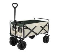 KFGISD, Folding Cart Camping Foldable Outdoor Hand Push Trailer Pull Rod Small Pull Car Portable Trolley Cart,Camping Trolley(Black,A)