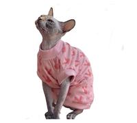 KFGISD, Hairness Cat Clothes, Sphynx/Devon Cotton Bunny Pattern Cat Clothes ，Cat Clothing(XXL)