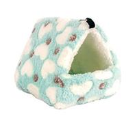 KFGISD, Hamster Nest Small Animal Pets Cage Hammock Guinea Pig Squirrel Mice Rat Sleepping Bed Warm Nest House C S,Birdhouse(D,L)