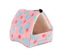 KFGISD, Hamster Nest Small Animal Pets Cage Hammock Guinea Pig Squirrel Mice Rat Sleepping Bed Warm Nest House C S,Birdhouse(B,M)