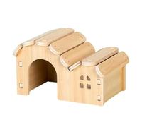 KFGISD, Hamster Toy 1Pcs Sturdy Dwarf Nest Hamsters House Pet Toy Solid Wood Hamster Funny Play House Toy G,Hamster Toys(A)