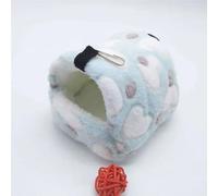 KFGISD, Hamster Toy 2Pcs Hamster Soft Comfortable Cage Plush Hanging Hammock Nest House Sleeping Bed Warm Nest 03 S,Hamster Toys(04 S)