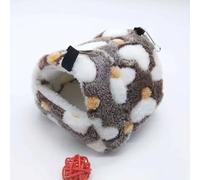 KFGISD, Hamster Toy 2Pcs Hamster Soft Comfortable Cage Plush Hanging Hammock Nest House Sleeping Bed Warm Nest 03 S,Hamster Toys(01 M)