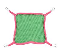 KFGISD, Hamster Toy 2Pcs Pet Hammock Hamster Hang Mat Guinea Pig Chinchilla Rabbit Cage Hammock Hanging Bed B L,Hamster Toys(C S)