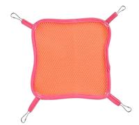 KFGISD, Hamster Toy 2Pcs Pet Hammock Hamster Hang Mat Guinea Pig Chinchilla Rabbit Cage Hammock Hanging Bed B L,Hamster Toys(D S)