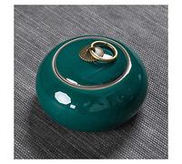 KFGISD, Handmade Ceramic Pet Cremation Urns Memorial Hall Ashes Casket Handmade Ceramic Keepsake Funeral Urn For Home Or Cemetery Dog Cat,Pet Urns(Q)