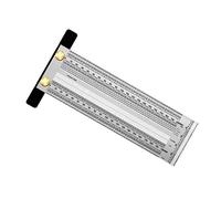 KFGISD, High Precision Stainless Steel Durable Architectural Drawings Tools Office Architect Equipments Set,Rulers(200mm)